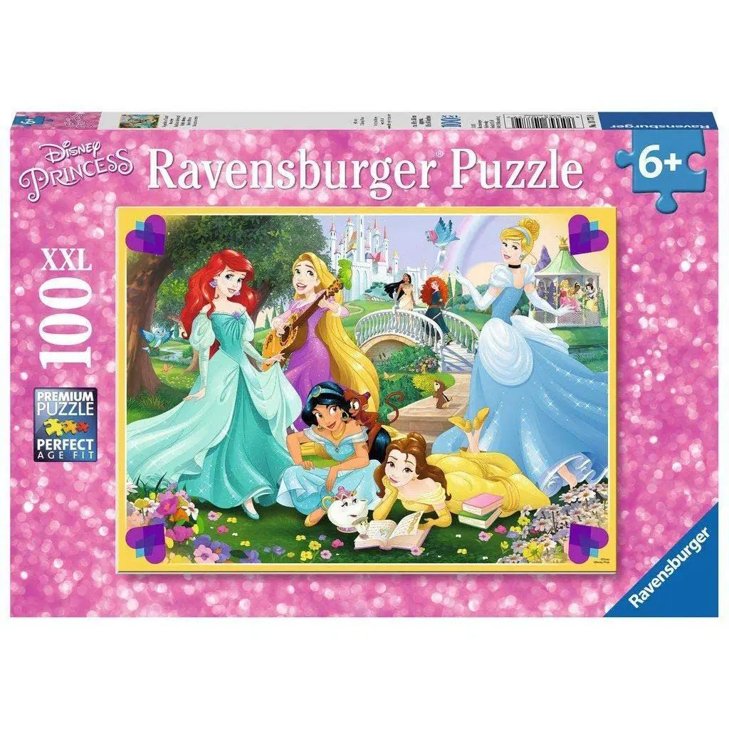 Puzzle 100 Pezzi XXL Principesse Disney – Ravensburger - Puzzle in cartone