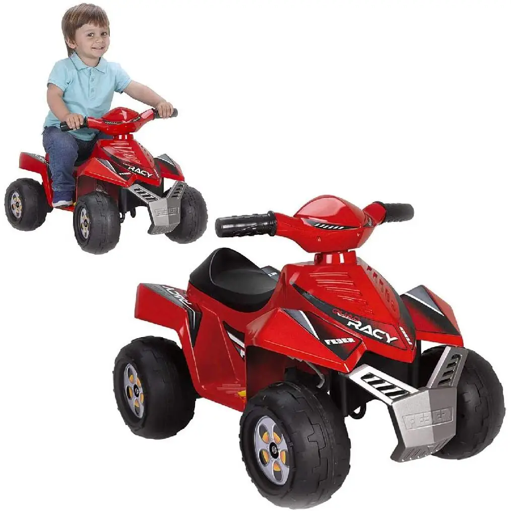 Moto Elettrica per Bambini Feber Quad Racy 6V – Rossa - moto
