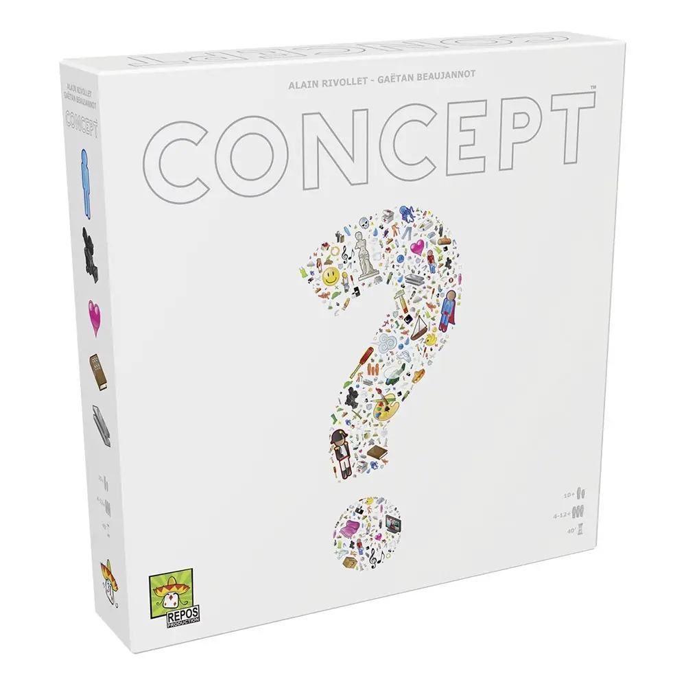 Concept ASMODEE - Gioco da Tavolo Creativo per 4-12 Giocatori - Giochi di società