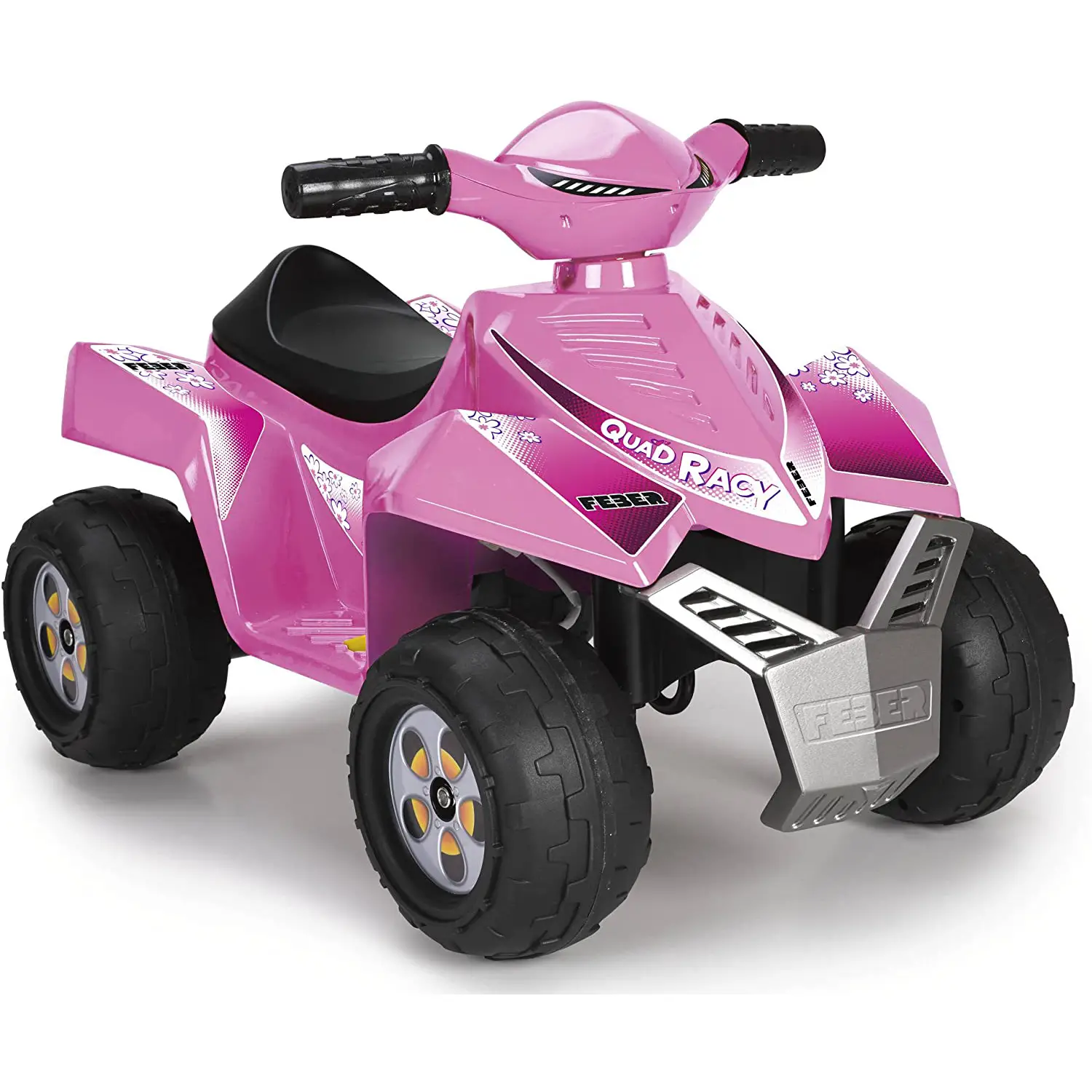 Moto Elettrica per Bambini Feber Quad Racy 6V Rosa – Sicurezza e Divertimento - moto