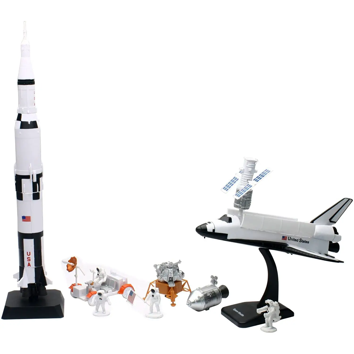 Space Adventure Playset – Gioco Astronauti e Navetta Spaziale per Bambini - play set