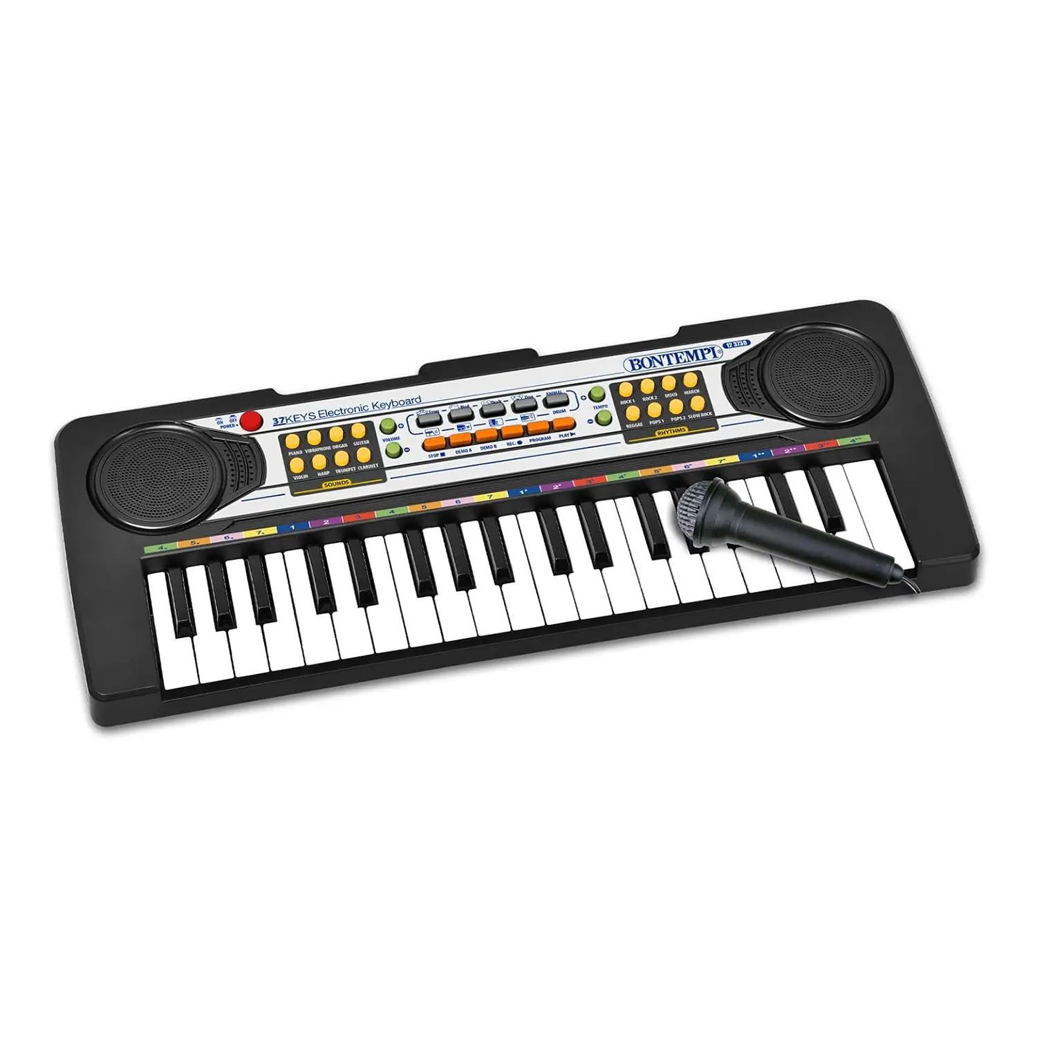 Tastiera Elettronica Musicale 37 Tasti Passo Midi (Do-Do) - musicali