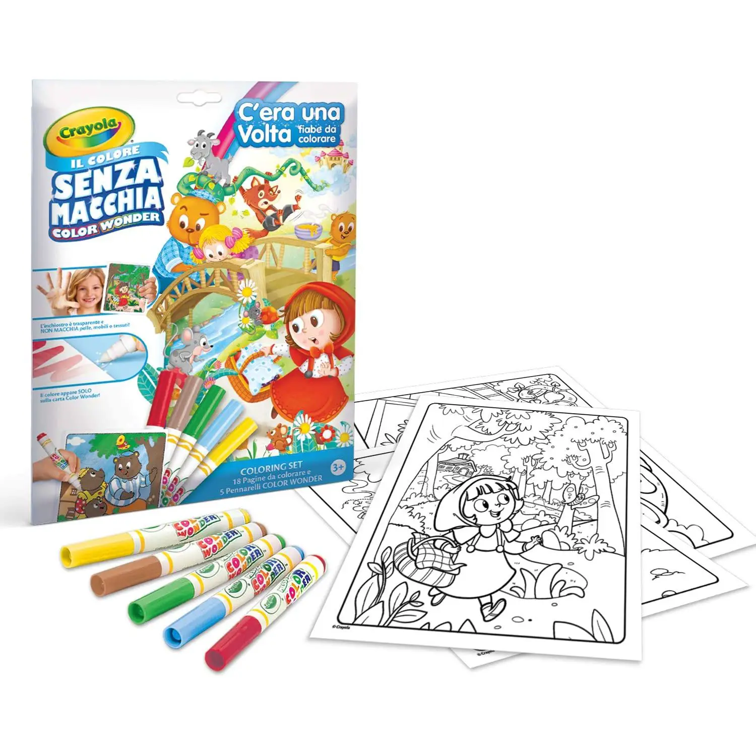 Color Wonder Fiabe da Colorare – Divertimento Creativo Senza Macchie - Manuali per attività creative