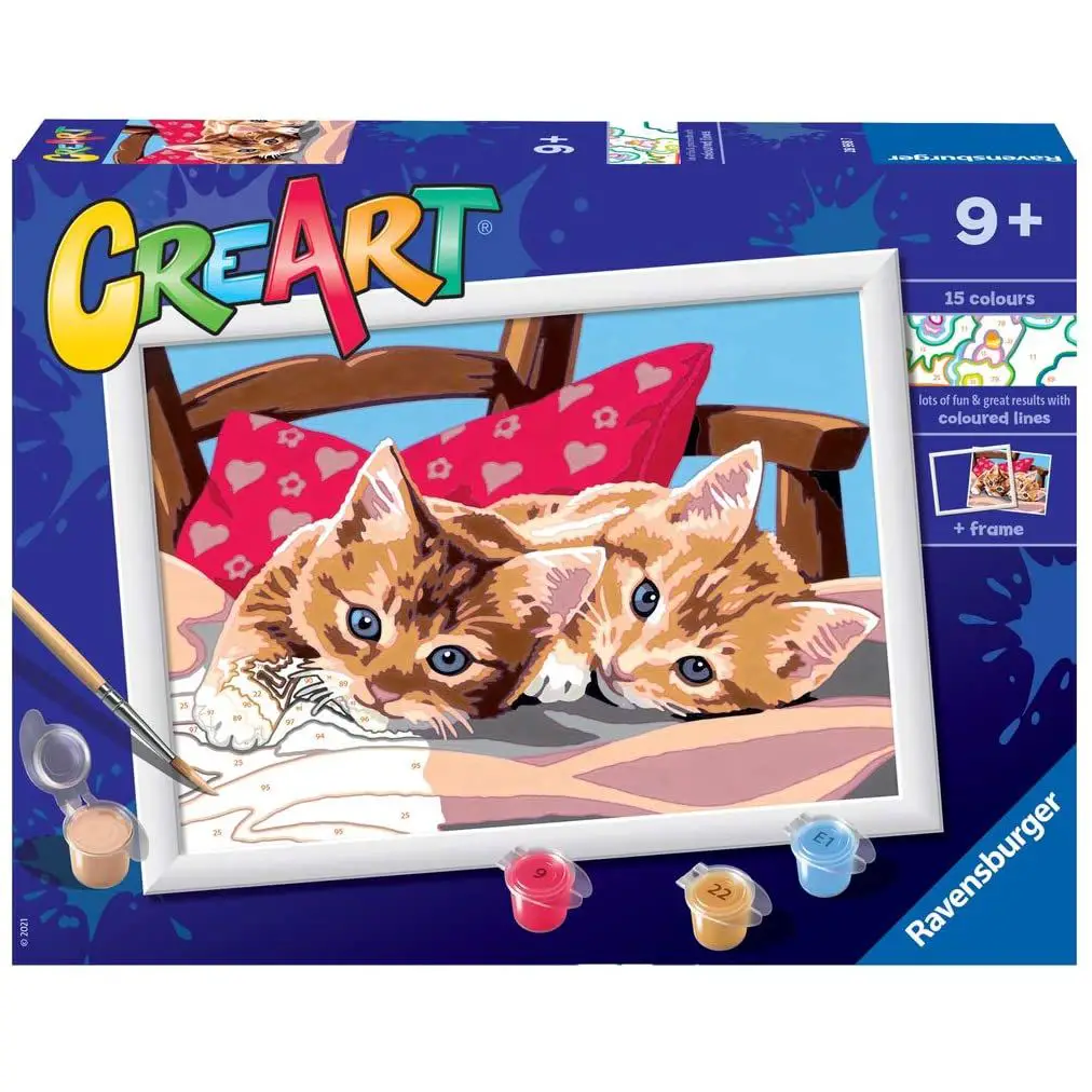 Creart Gattini Sul Cuscino - creatività