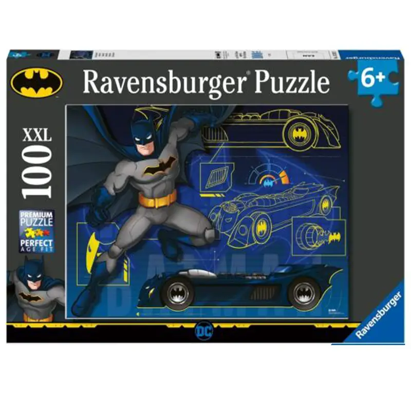 Puzzle 100 Pezzi XXL Batman - Ravensburger - Puzzle in cartone