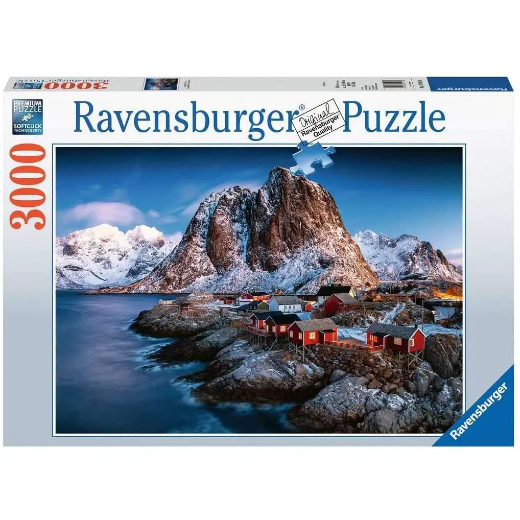 Puzzle 3000 Pezzi – Hamnoy, Lofoten | Ravensburger - puzzle adulti