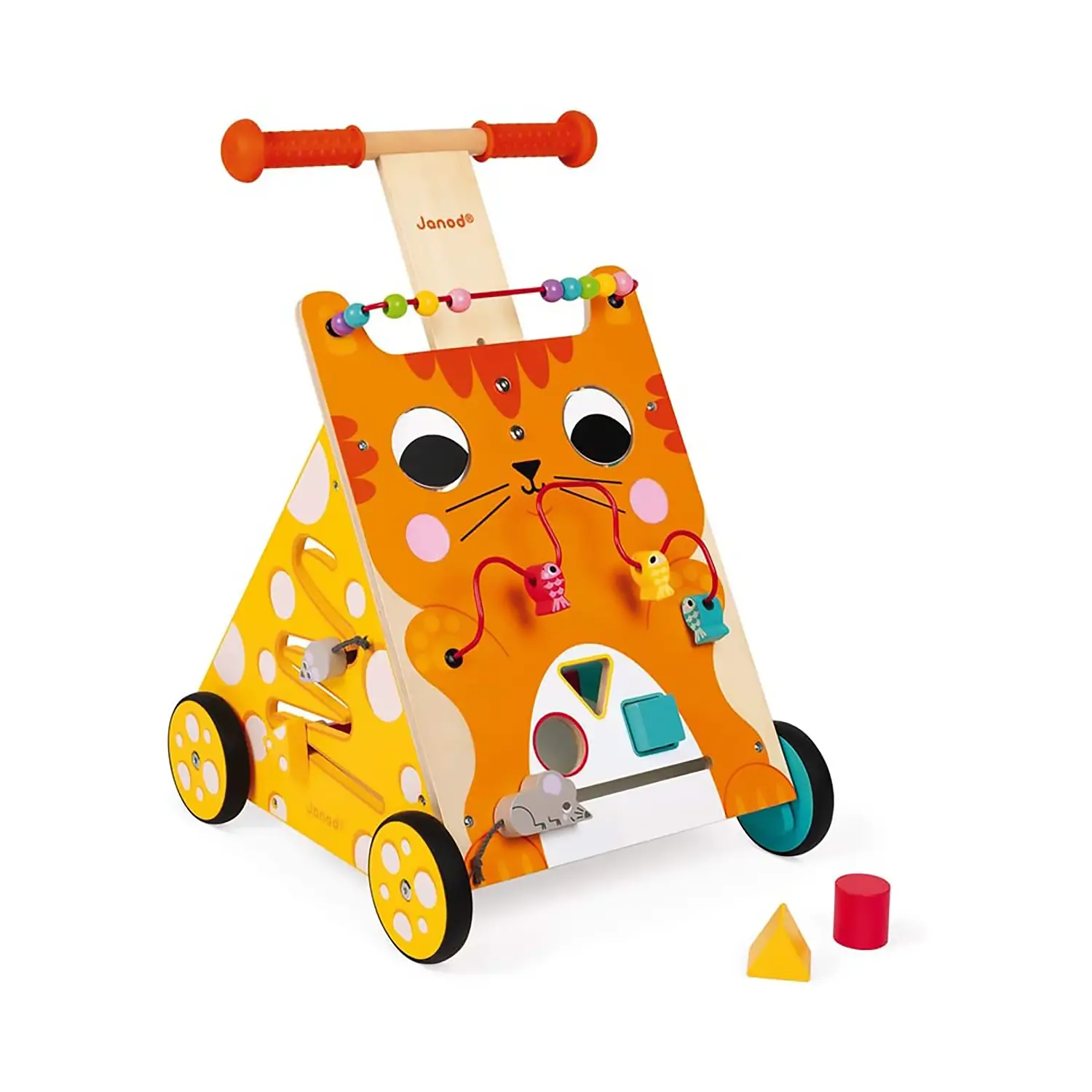 Carrello Multi-attività Primi Passi Evolutivo Gatto - Primi giochi