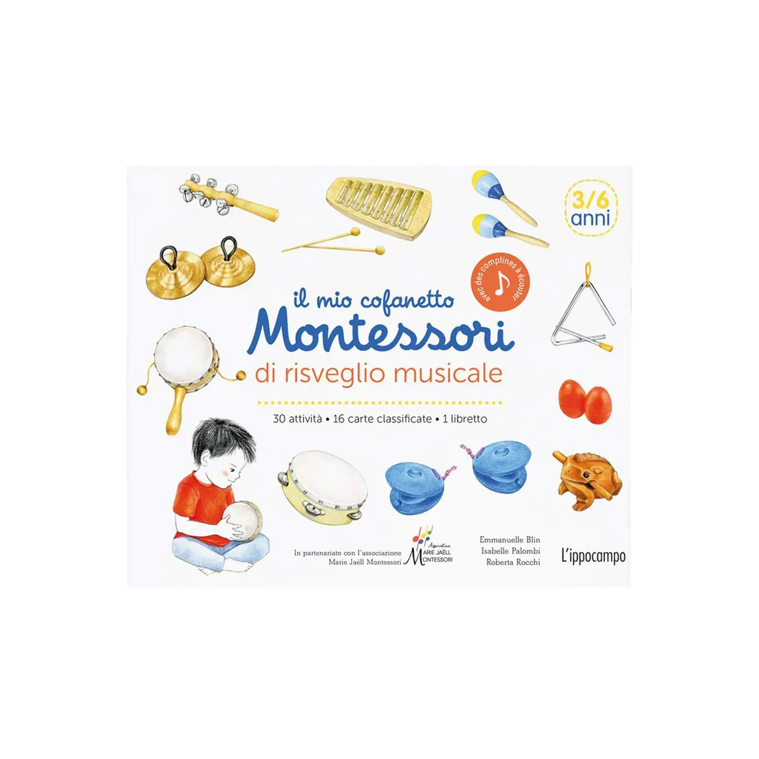 Il Mio Cofanetto Montessori di Risveglio Musicale – Apprendimento e Divertimento - Prima biblioteca