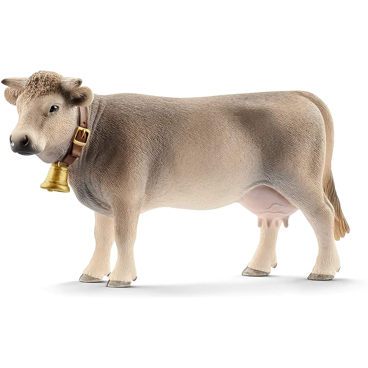 Schleich Mucca Bruna - Miniatura Realistica in Resina - Animali
