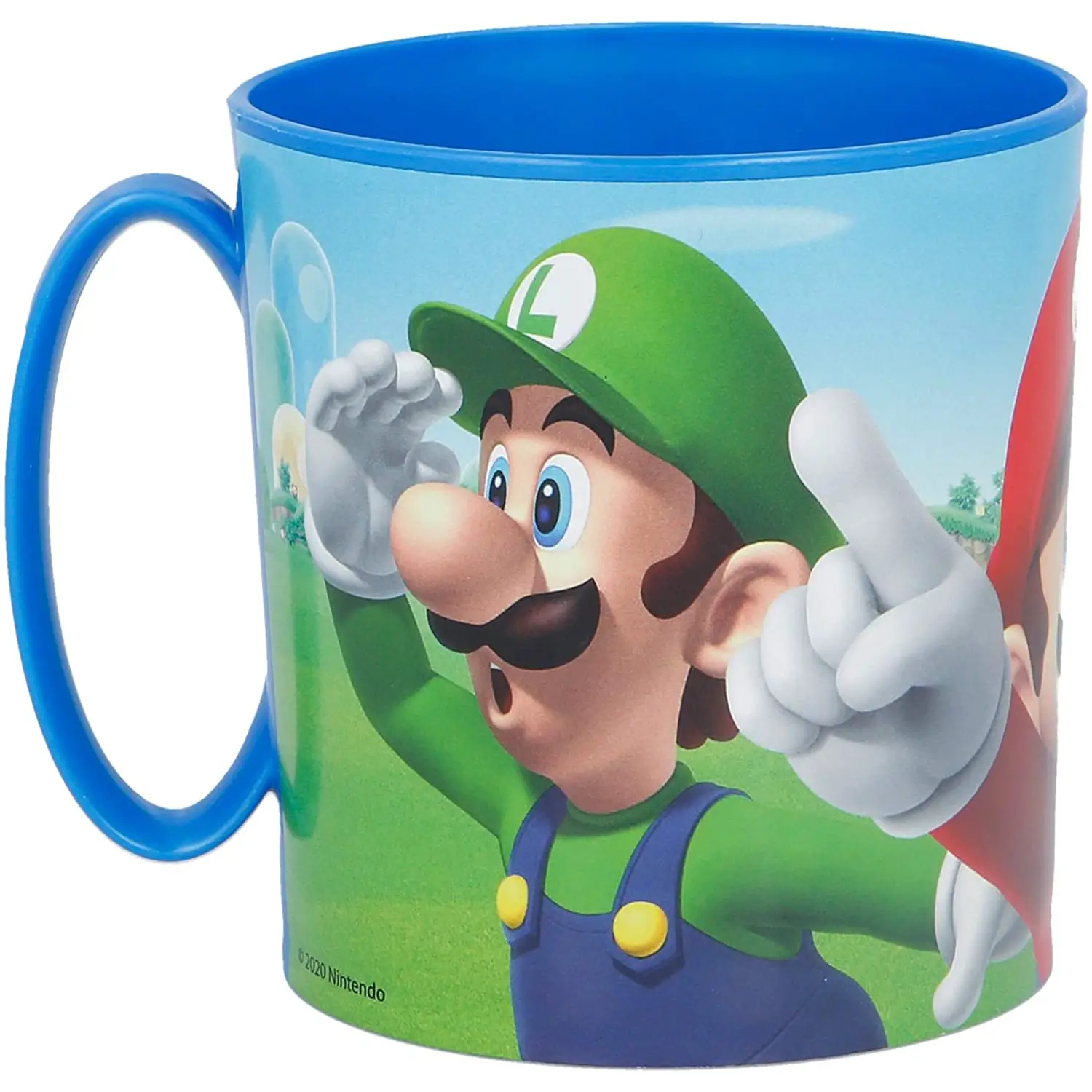 Tazza Super Mario in PP per Microonde – 350 ml – BPA Free - articoli da tavola