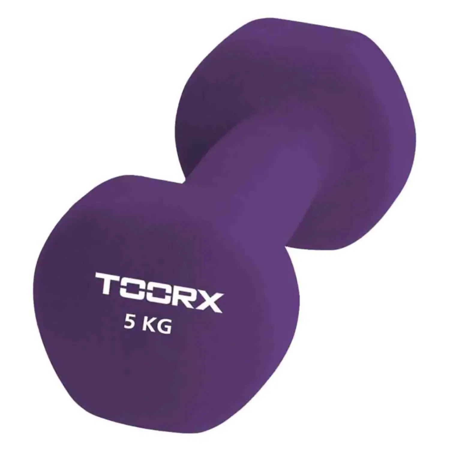 Manubrio in Neoprene 5 kg - Viola - pesi