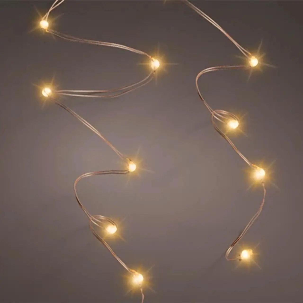 60 Luci Micro Led Calde Classiche - luci