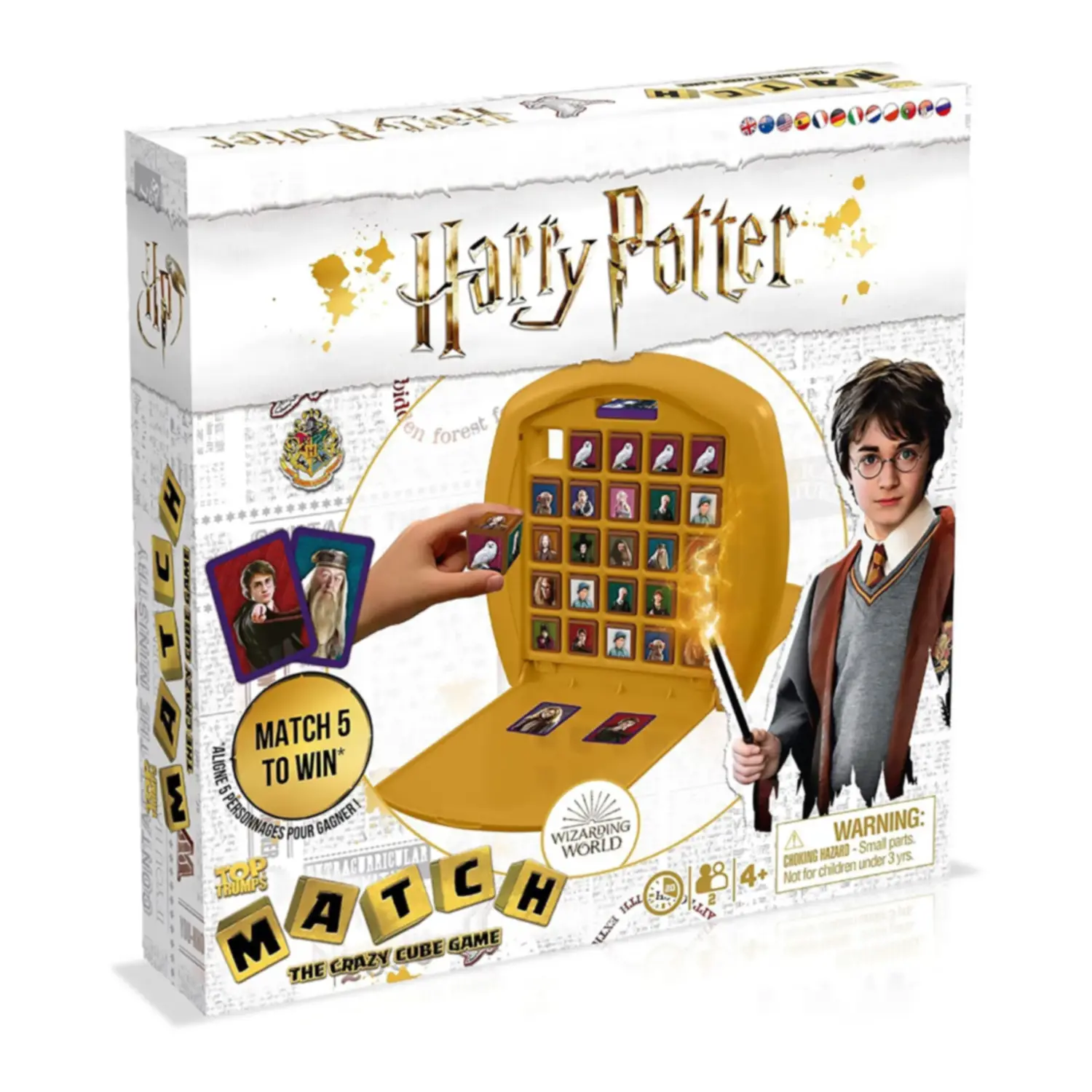 Top Trumps Match Harry Potter – Gioco da Tavolo Strategico - Giochi di società
