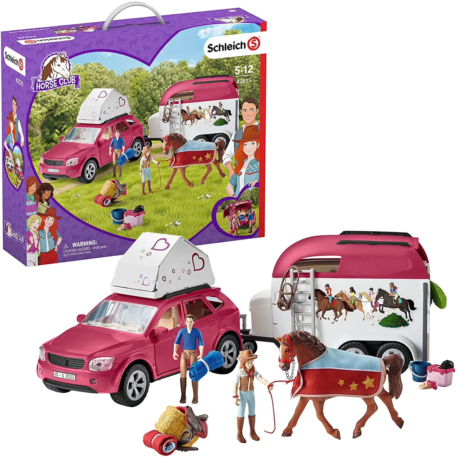 Schleich Auto e Rimorchio per Cavalli - Animali
