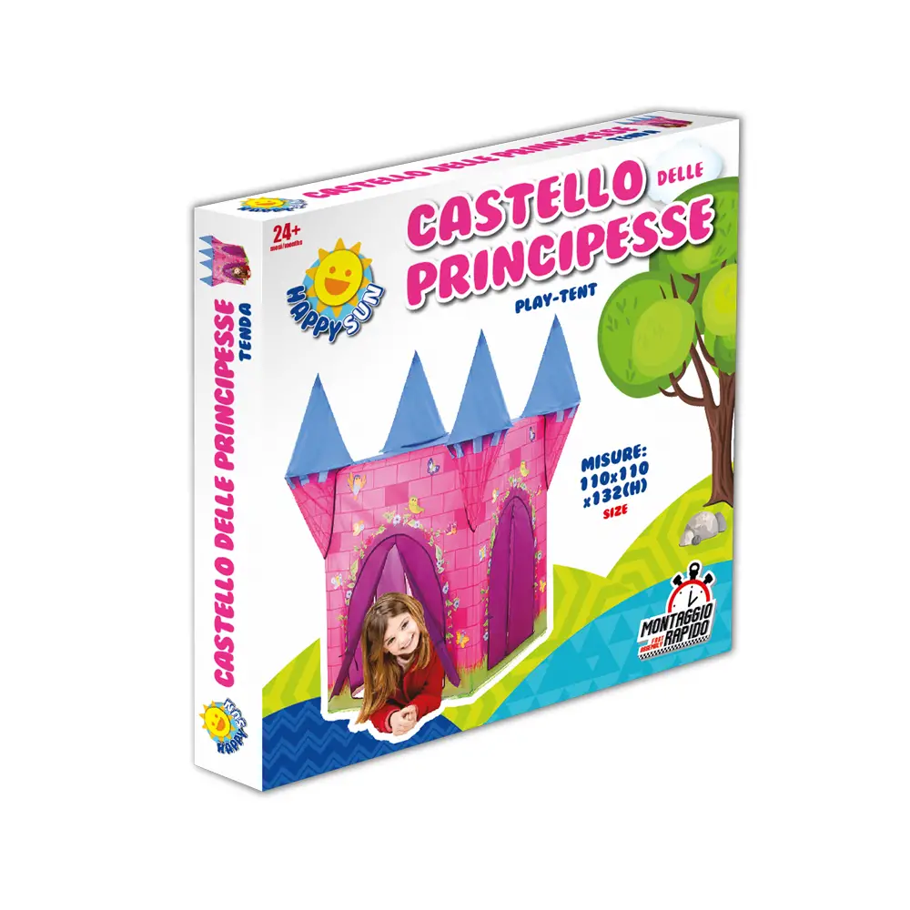 Castello Tenda Gioco “Principesse” con Torri - Casette