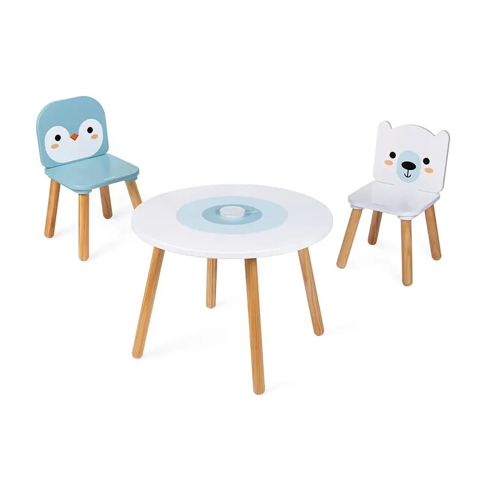 Tavolo e 2 Sedie Per Bambini - Banchisa Janod J09650 - lavagne banchi scuola