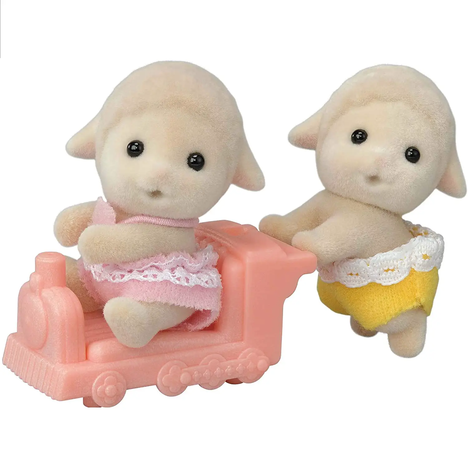 Sylvanian Families - Gemelli Pecora Sean e Shona - play set e accessori bambole