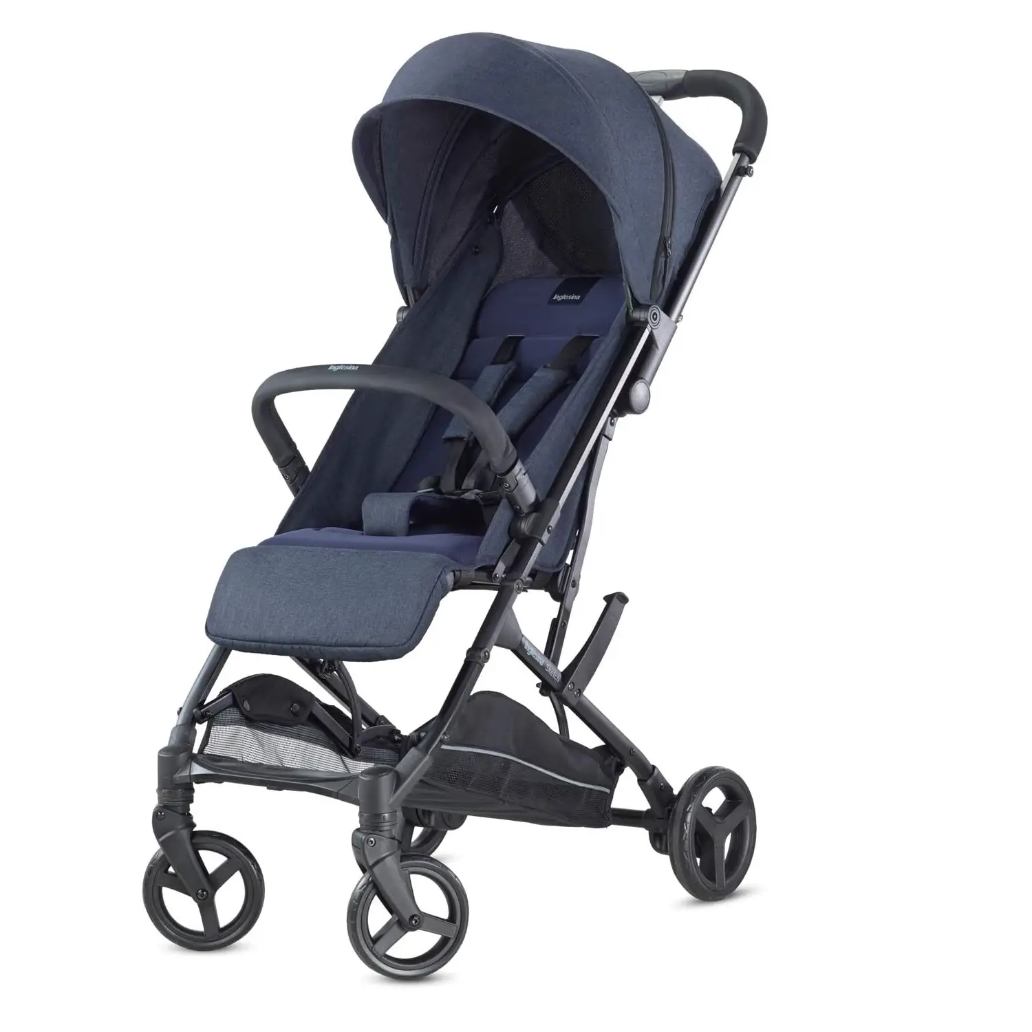 Inglesina Passeggino Sketch Navy – Ultraleggero, Compatto e Reclinabile dalla Nascita - passeggini compatti