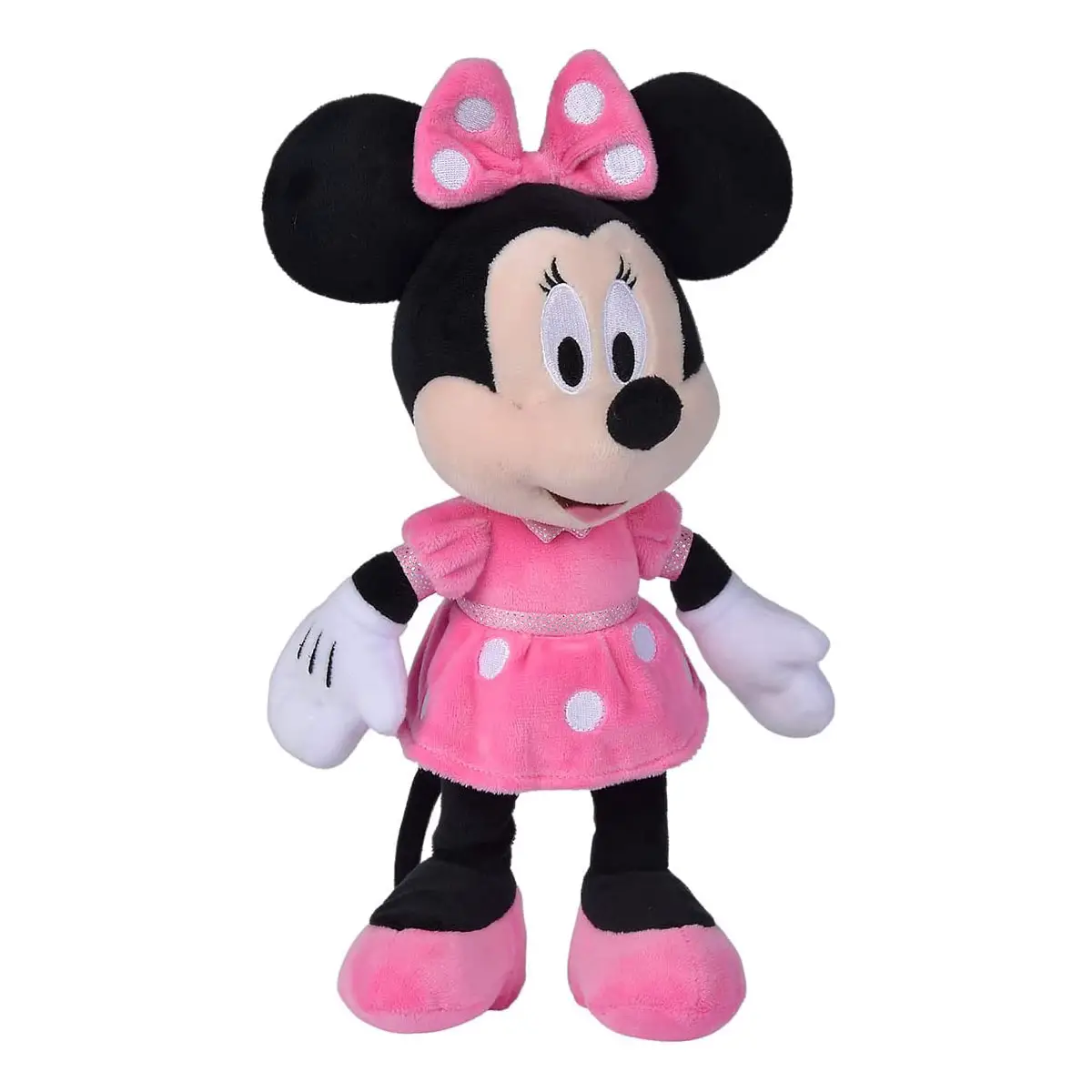 Peluche Disney Minnie Abito Fucsia 25 cm. - peluches 0/36 mesi