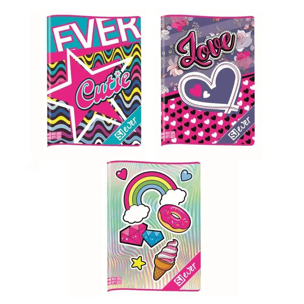 Sj Gang Ever Girl Quaderno Maxi96 100 Grammi Rig.B - Cancelleria varia