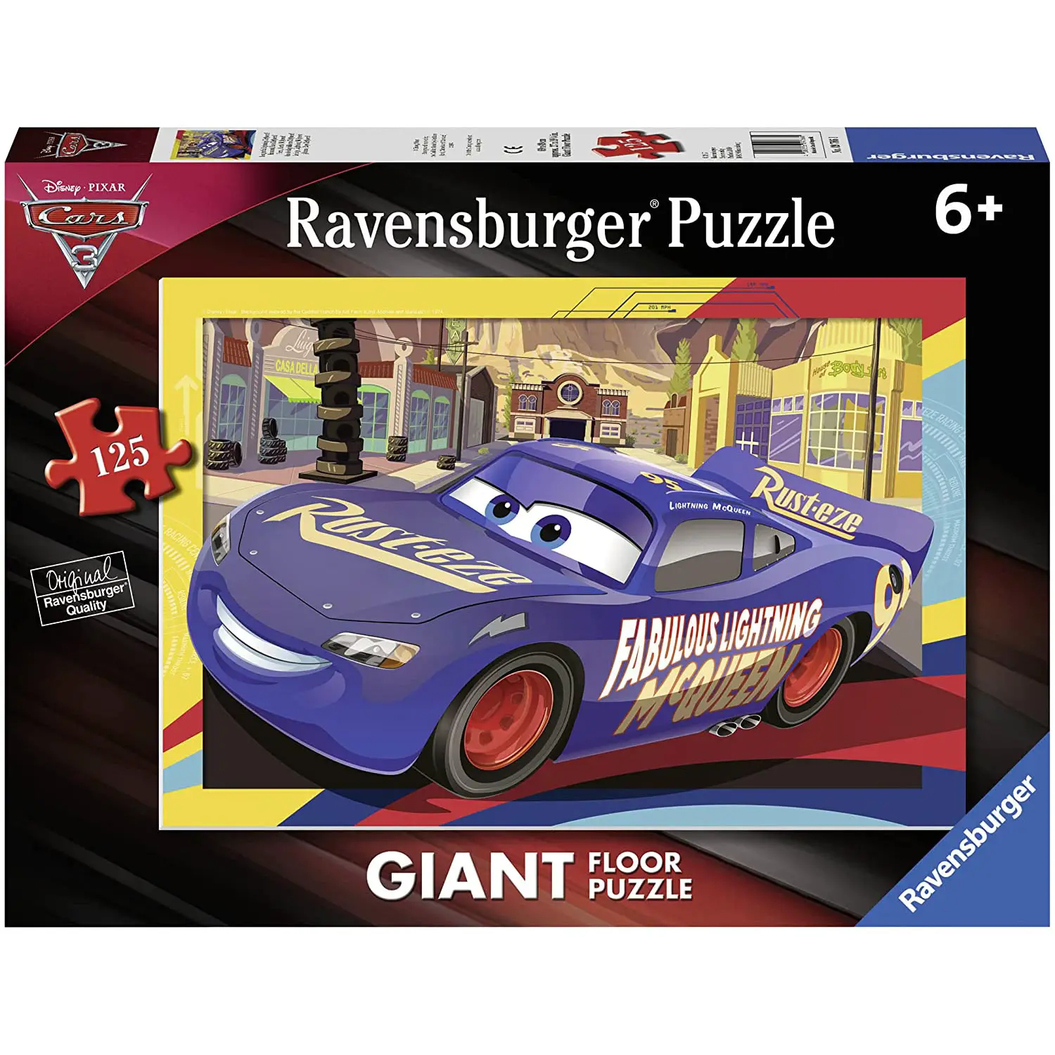 Puzzle 125 Pezzi Giant Cars - Puzzle in cartone