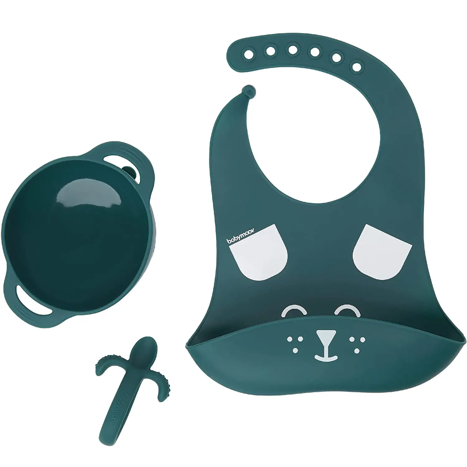 Set Pappa 6-12 Mesi 3 Pezzi First'Isy Cane Blu - varie
