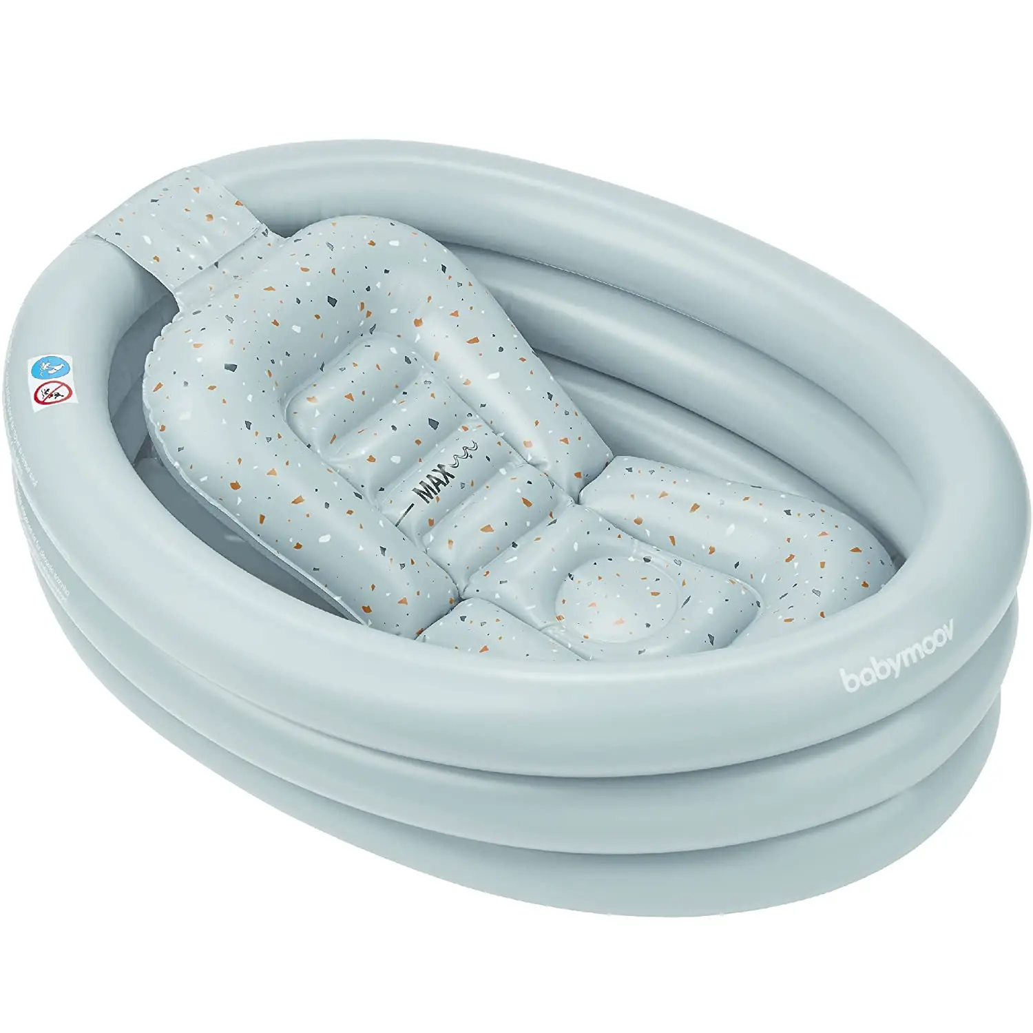 Vaschetta Gonfiabile da Bagno 2 in 1 Evolutiva Aquadots Babymoov - vasche
