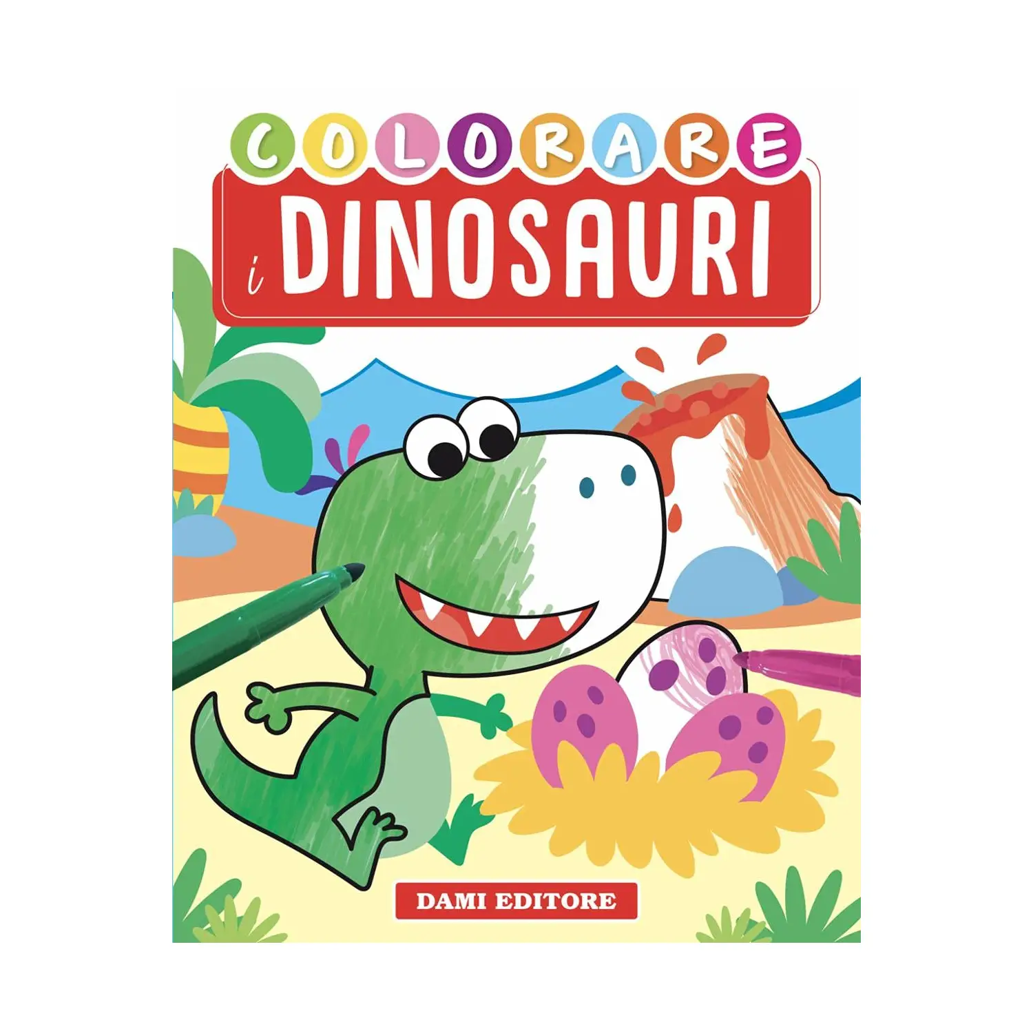 Dami Colora Dinosauri - Prima biblioteca
