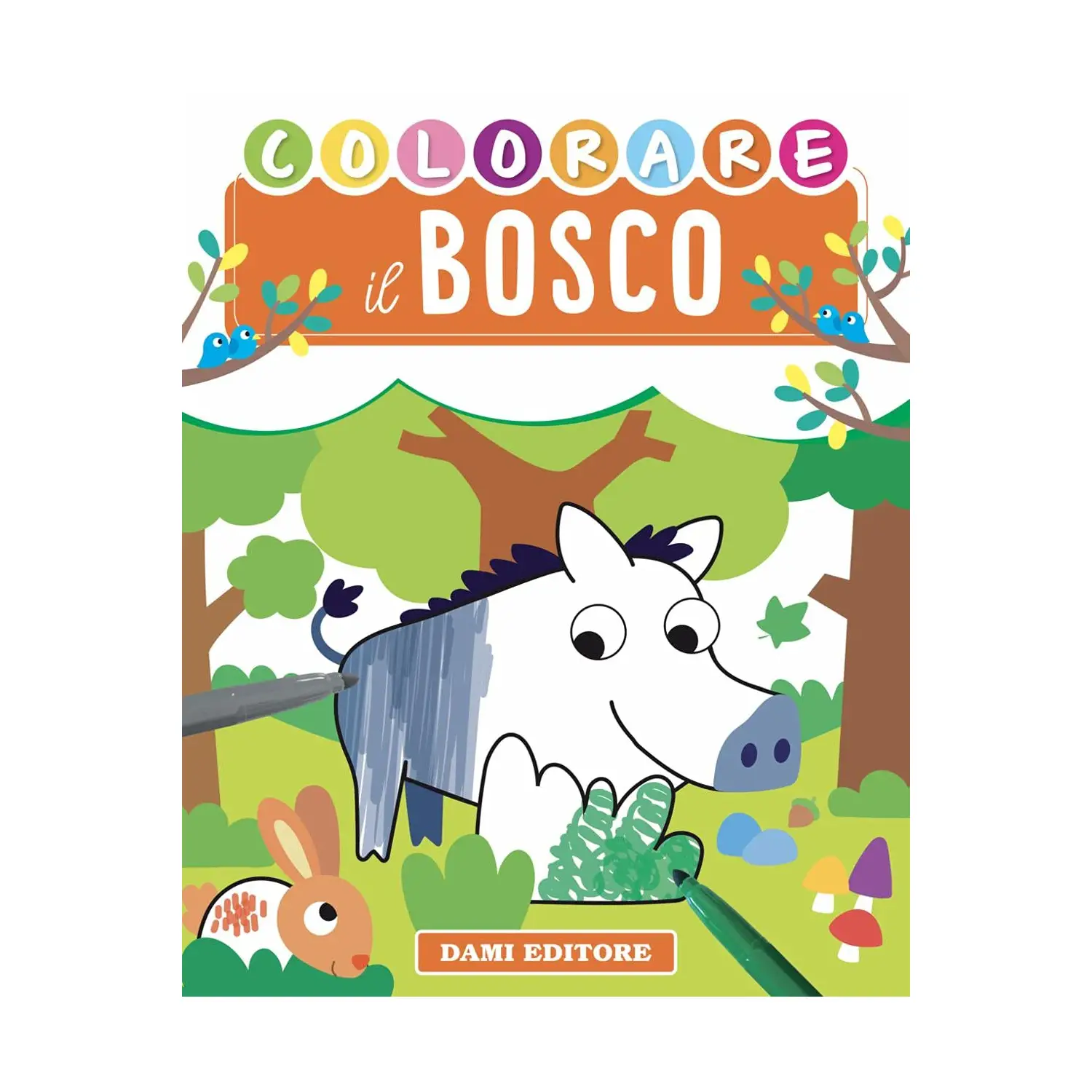 Dami Colora - Il Bosco - Prima biblioteca