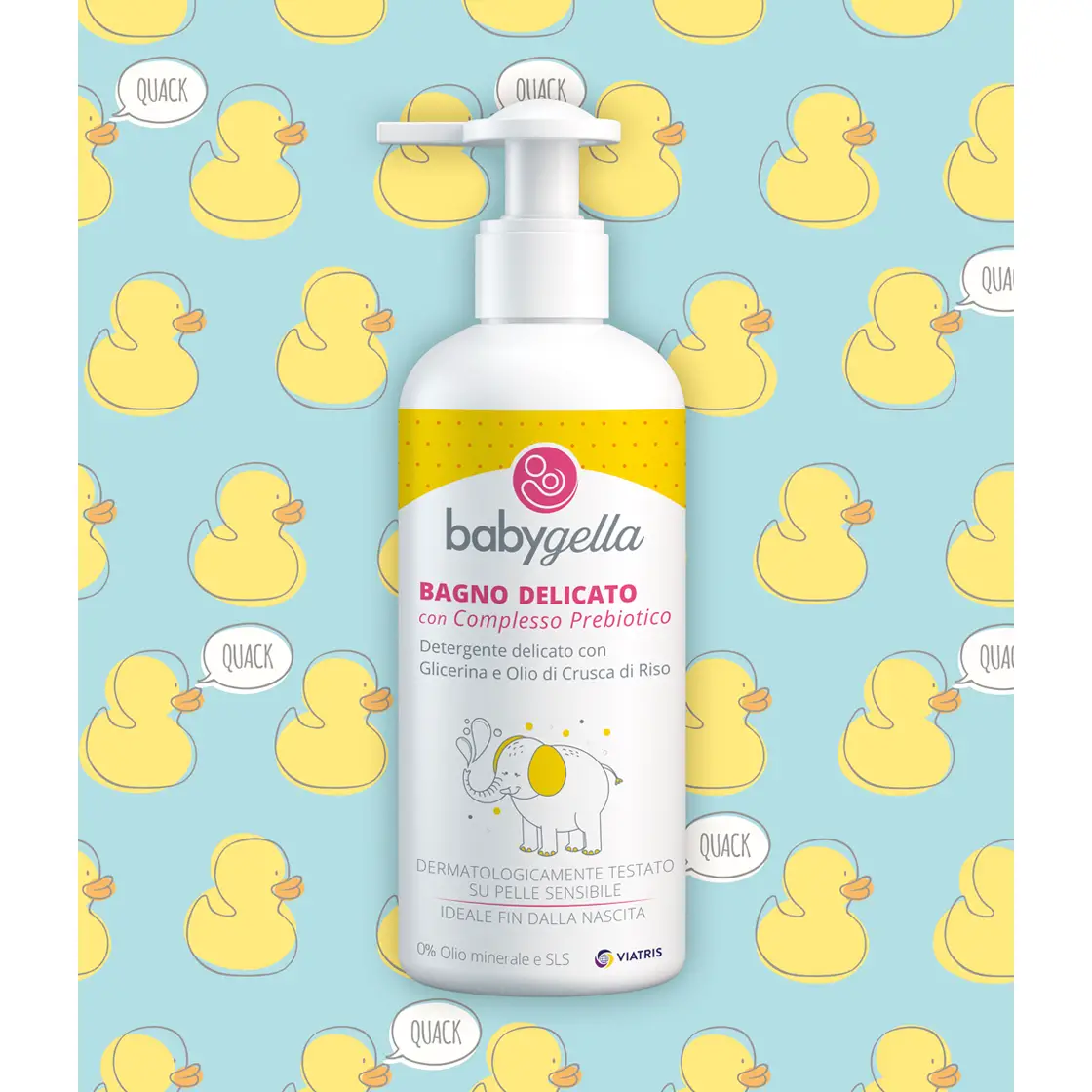 Babygella Prebiotic Bagno Schiuma 500 ml - cosmesi e igiene