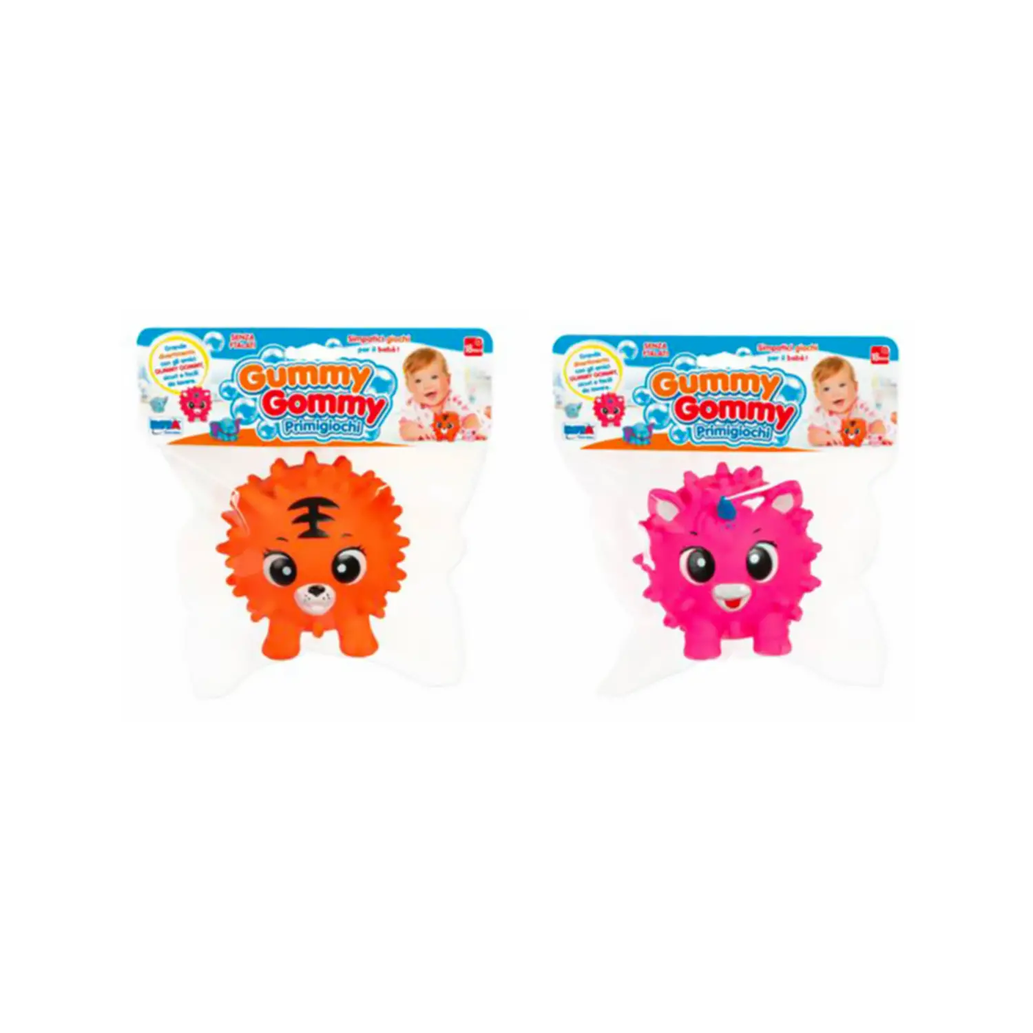 Gummy Gommy Baby Riccio 2 Assortito - Prime costruzioni soffici