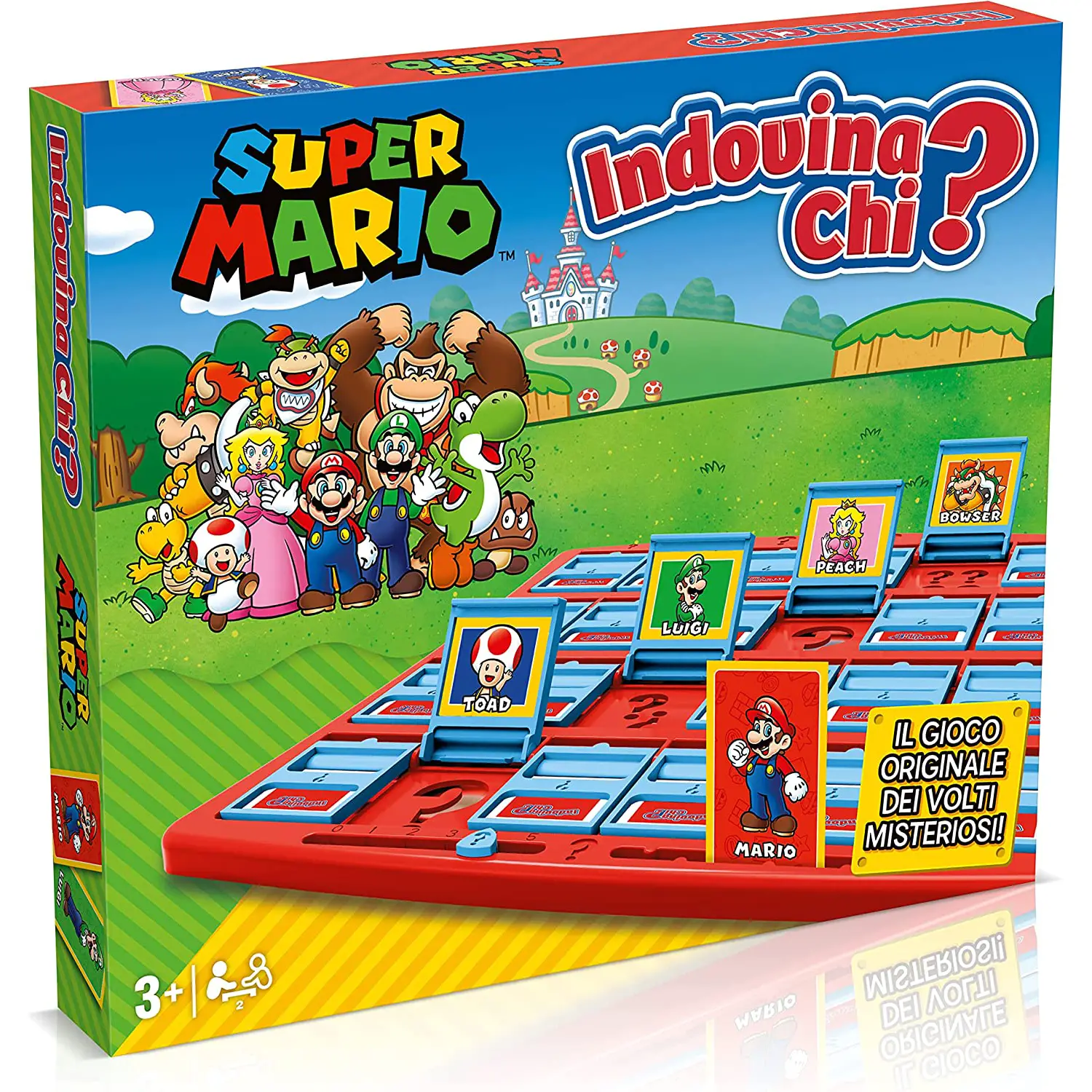 Indovina Chi Super Mario – Gioco da Tavolo di Deduzione Nintendo per Bambini - Giochi di società