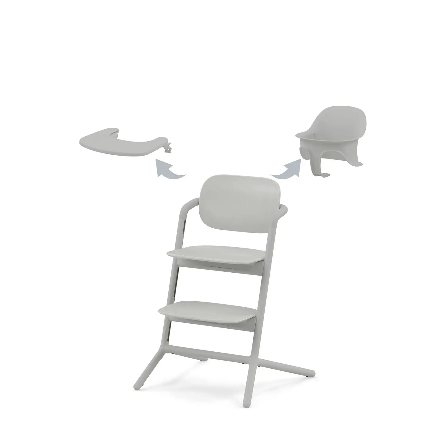 Seggiolone Lemo Set 3n1 Suede Grey Cybex - seggioloni