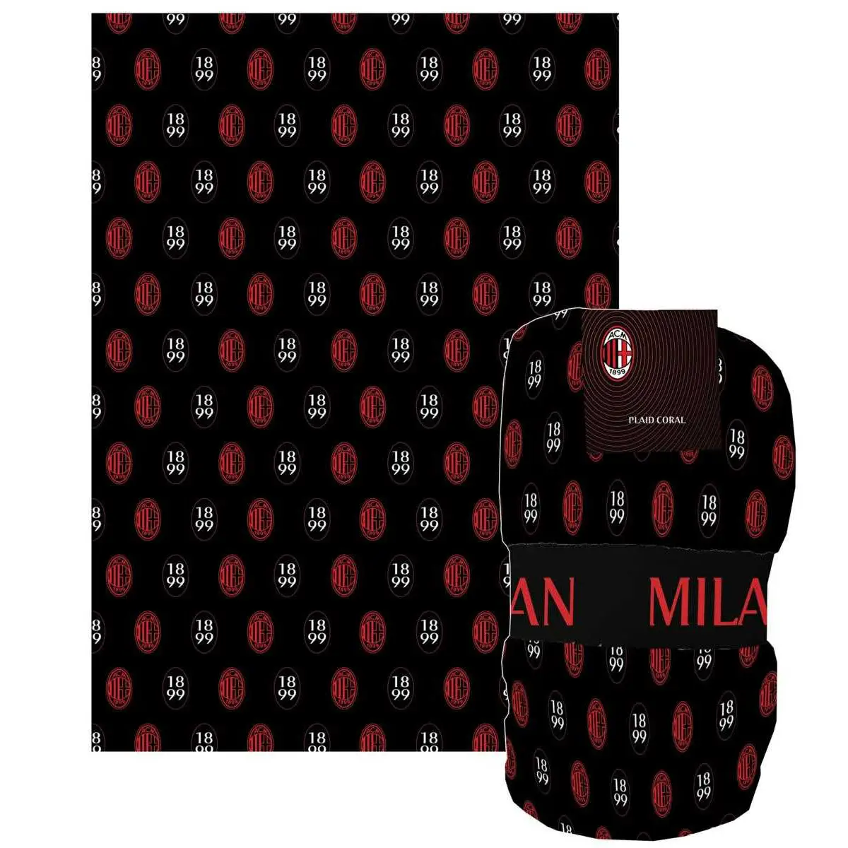 Plaid HERMET Milan Soft Touch 150x210 cm con Banderoll - biancheria casa