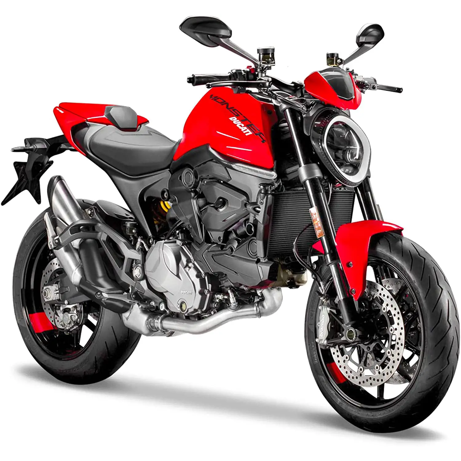 Moto 1:18 Ducati Monster+ 2021 - Veicoli, garage e piste