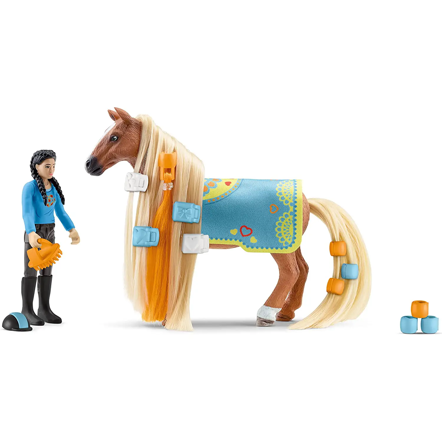 Schleich Starter Set Kim & Caramello - Animali