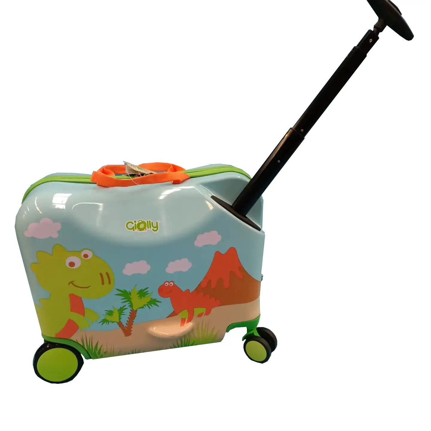 Giolly Trolley Cavalcabile Dinosauro - valige e borse da viaggio