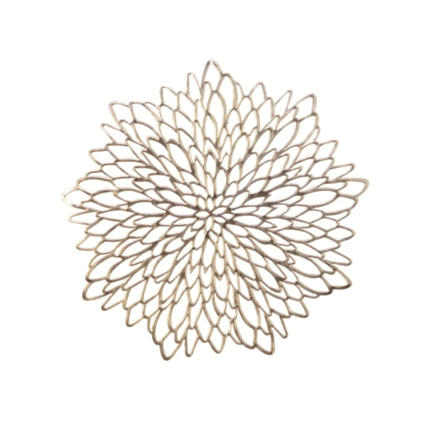 Tovaglietta Fiore Oro Pvc - addobbi casa