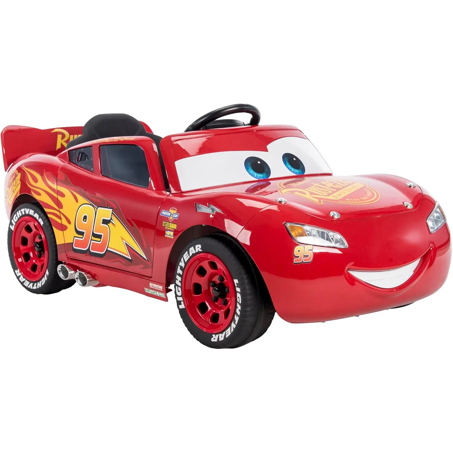 Auto Elettrica Per Bambini Disney Saetta Mcqueen 6v - auto