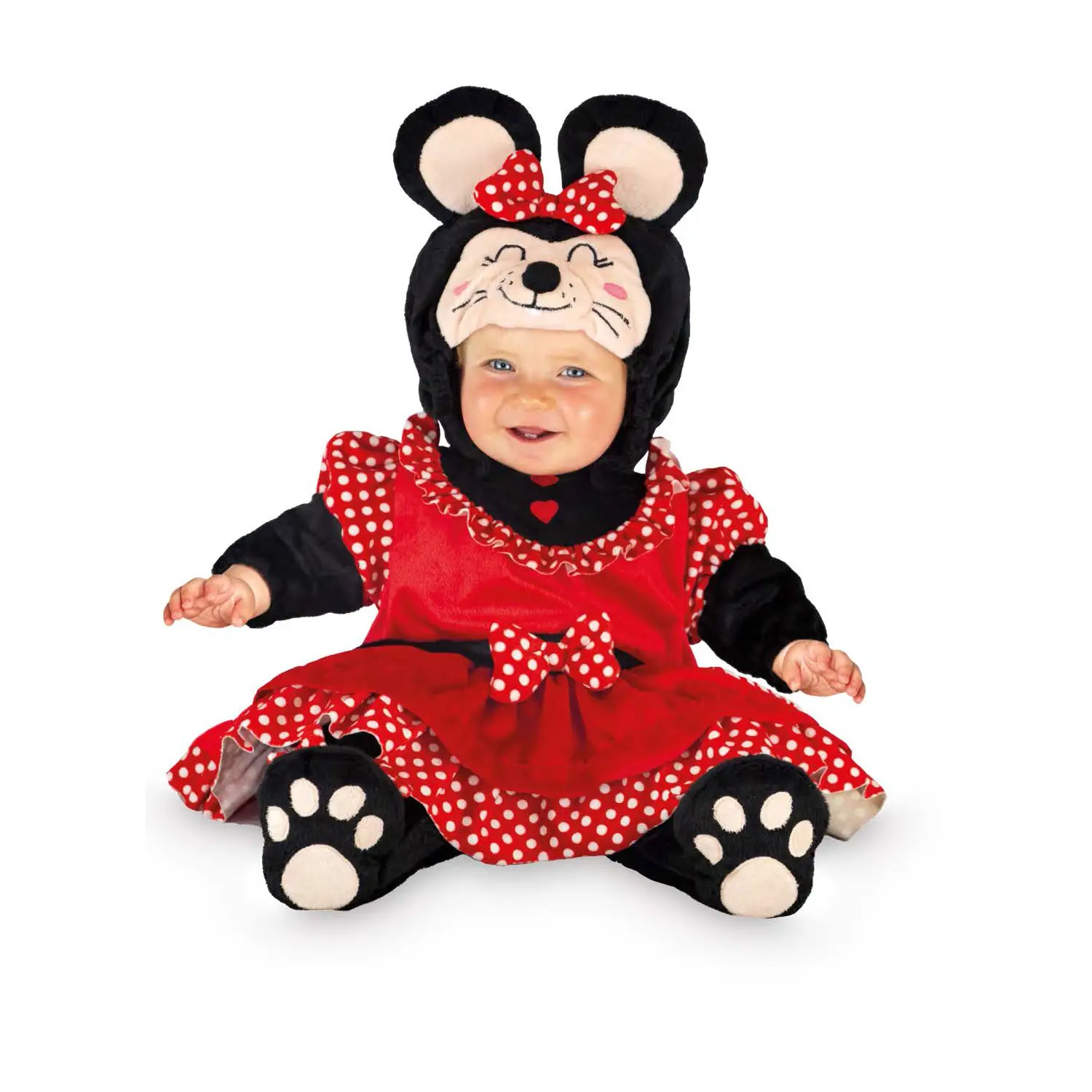 Costume Topina Superbaby - Taglia 3/6 Mesi - abiti bambino e bambina