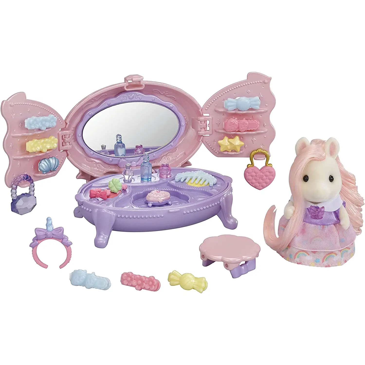 Sylvanian Families – Set Vanity dei Pony - collezionabili bambina