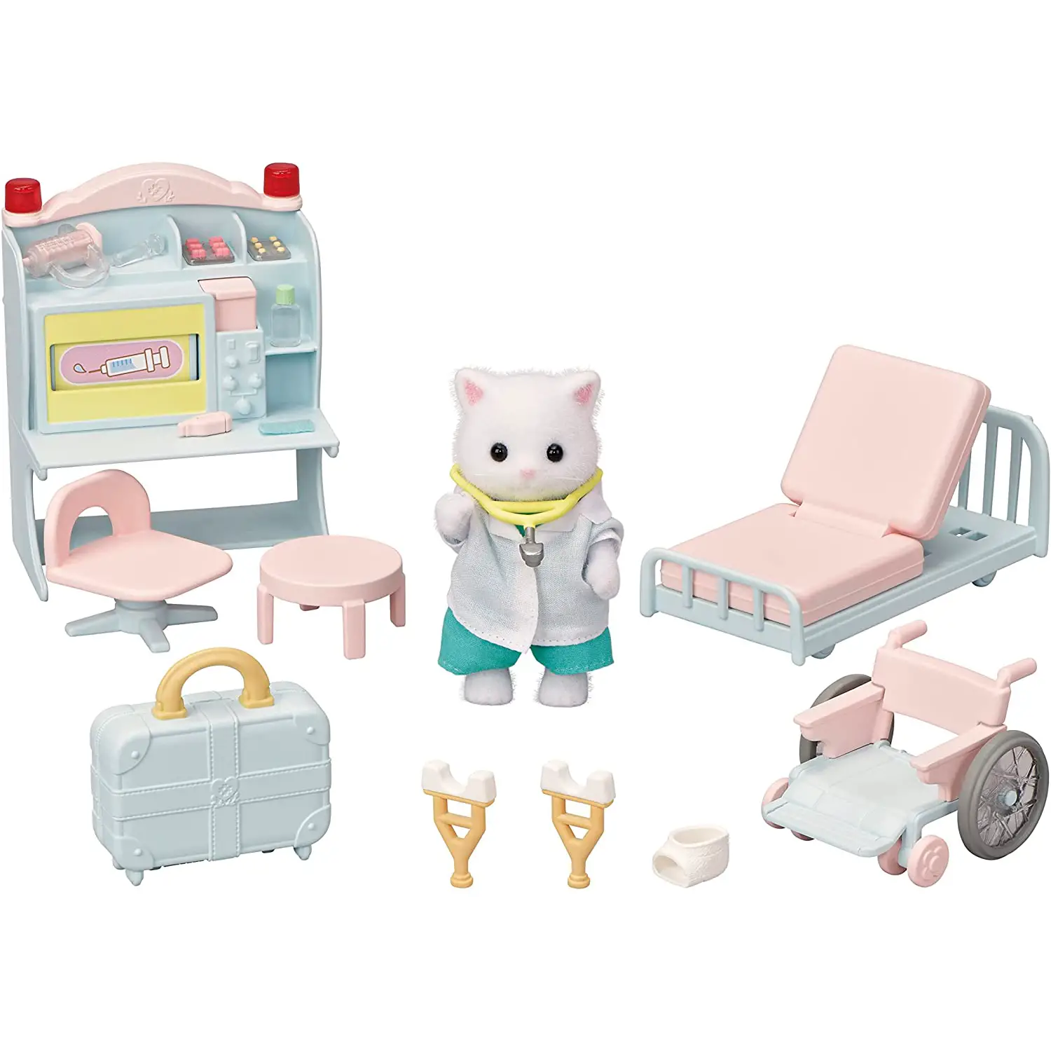 Sylvanian Families – Set Dottore del Villaggio - collezionabili bambina