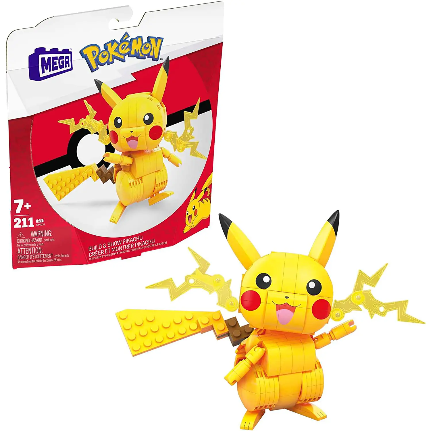 Mega Pokémon Pikachu da Costruire – GMD31 - tematiche
