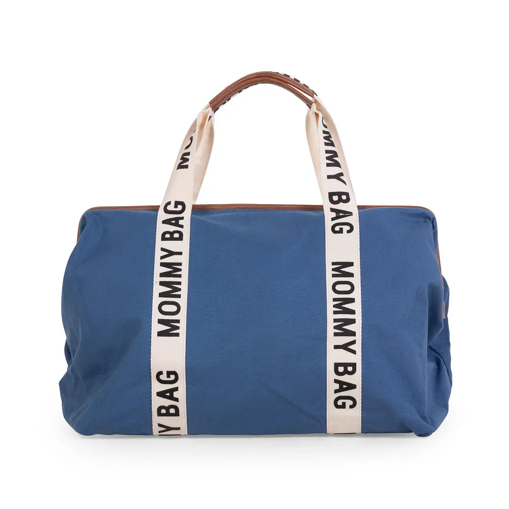 Mommy Bag Borsa Fasciatoio con Materassino – Tela Indigo Childhome - borse e zaini