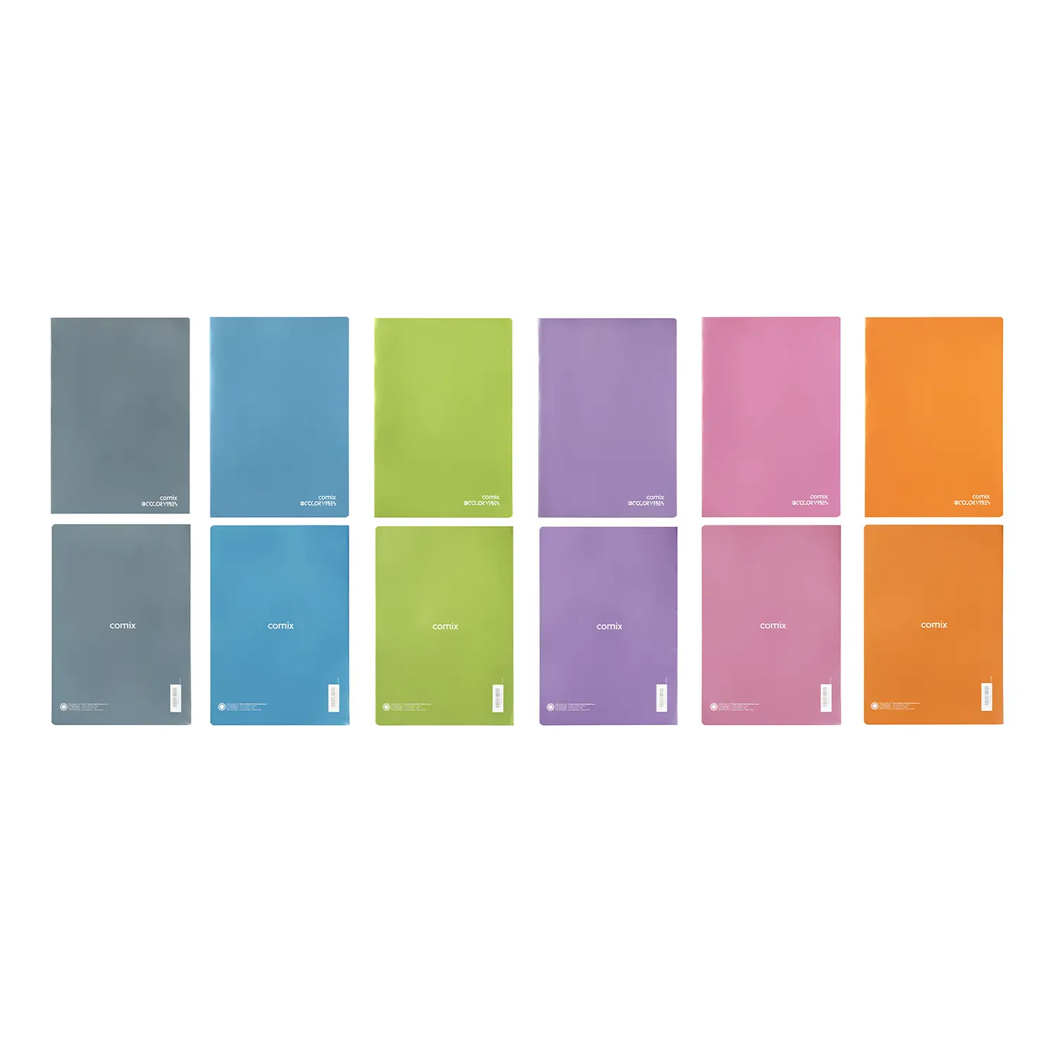 Comix Color Vibes Quaderno Maxi 1 Rigo - Cancelleria varia