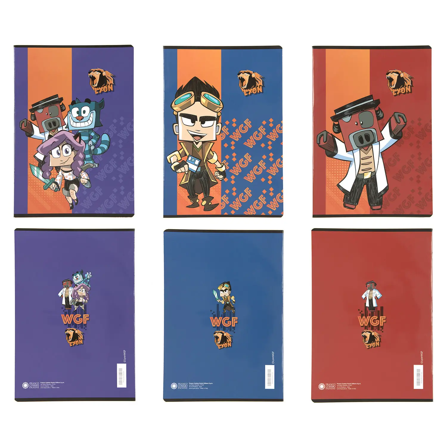 Lyon Gamer Quaderno Maxi 1 R - Cancelleria varia