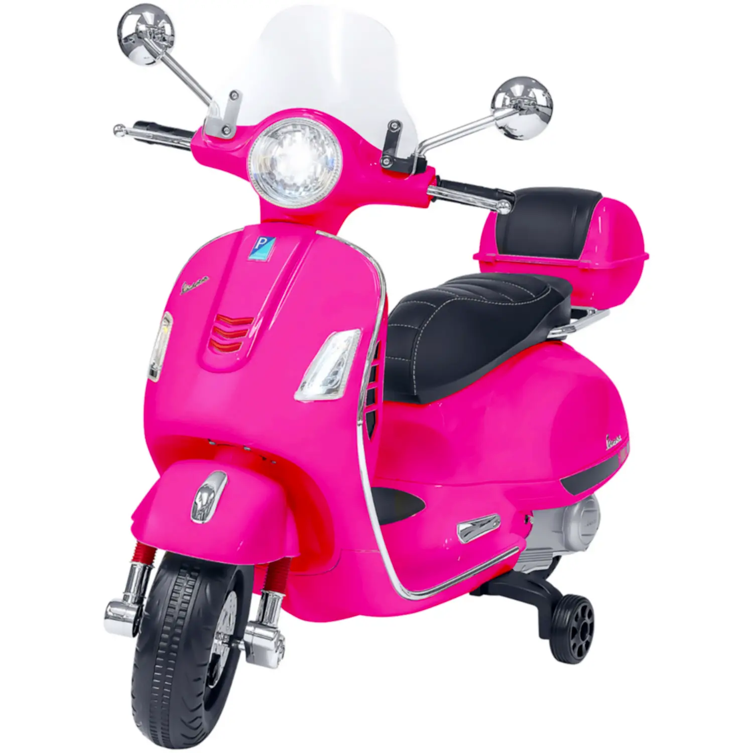 Moto Elettrica per Bambini Vespa Gts Super Sport 12V Rosa - moto