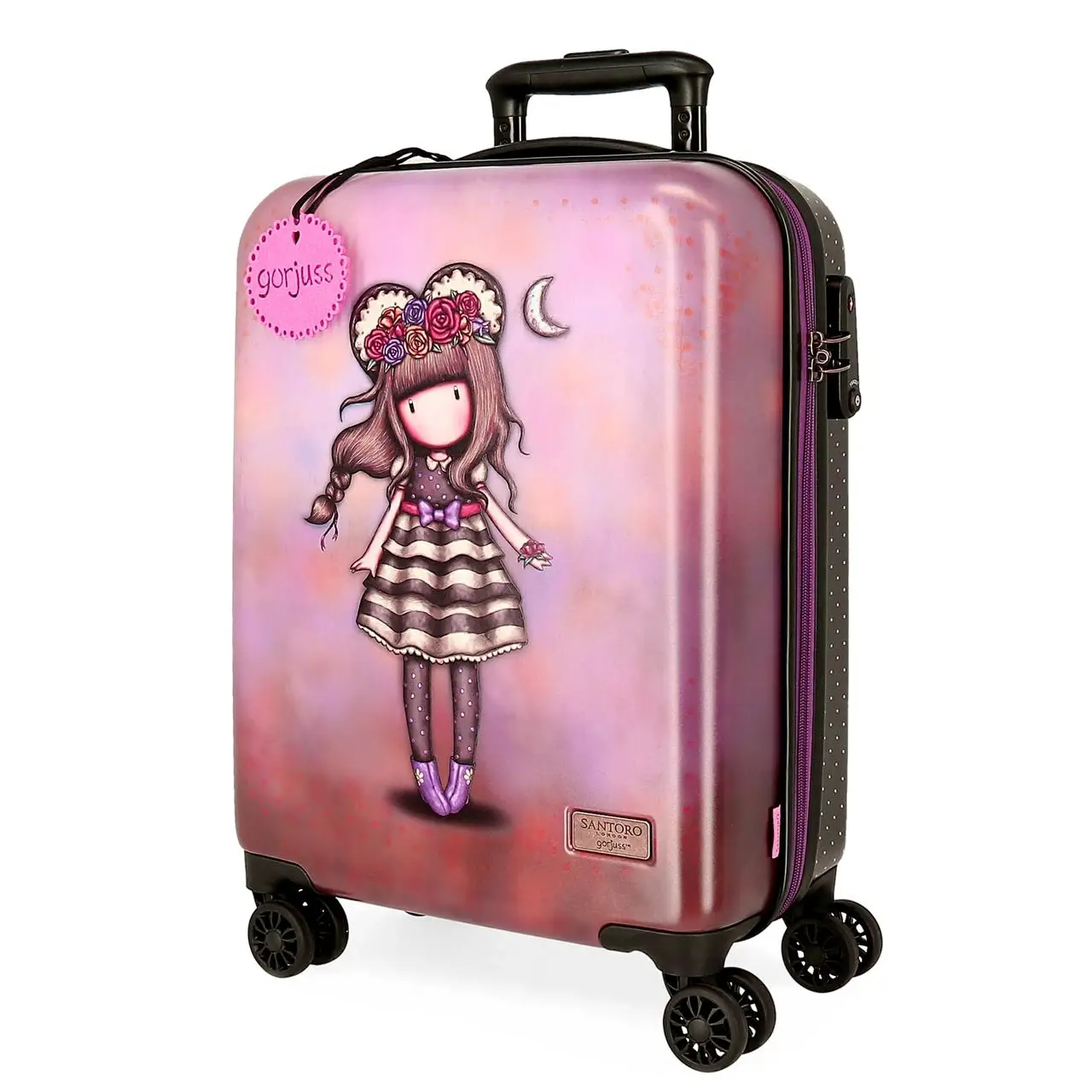 Santoro Trolley da Cabina Gorjuss Frida Trolley Abs 55 Cm 4 Ruote - valige e borse da viaggio