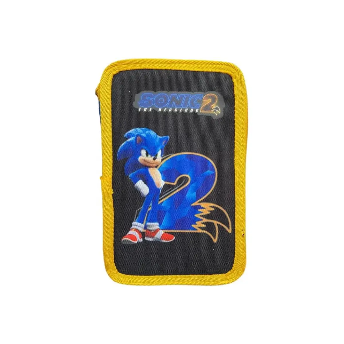 Sonic The Hedgehog Astuccio Scuola 3 Zip 44 Pezzi - astucci colori