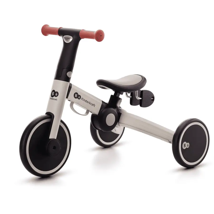 Triciclo Trasformabile Kinderkraft 4trike Silver Grey - Tricicli e primi passi